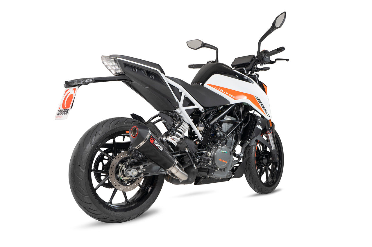 Scorpion RKT92CEO Serket Taper Slip-on Carbon Fibre Sleeve 390 Duke - 2021