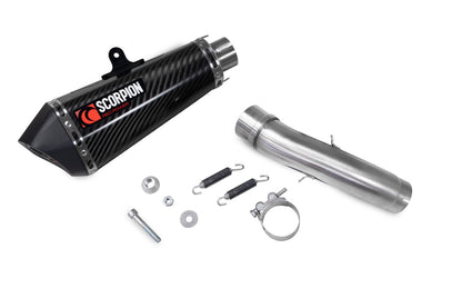 Scorpion RKT92CEO Serket Taper Slip-on Carbon Fibre Sleeve 390 Duke - 2021