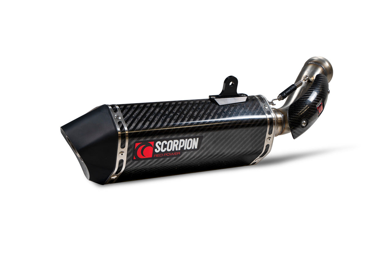 Scorpion RKT94CEO Serket Parallel Slip-on Carbon Fibre Sleeve - 890 Duke - 2020