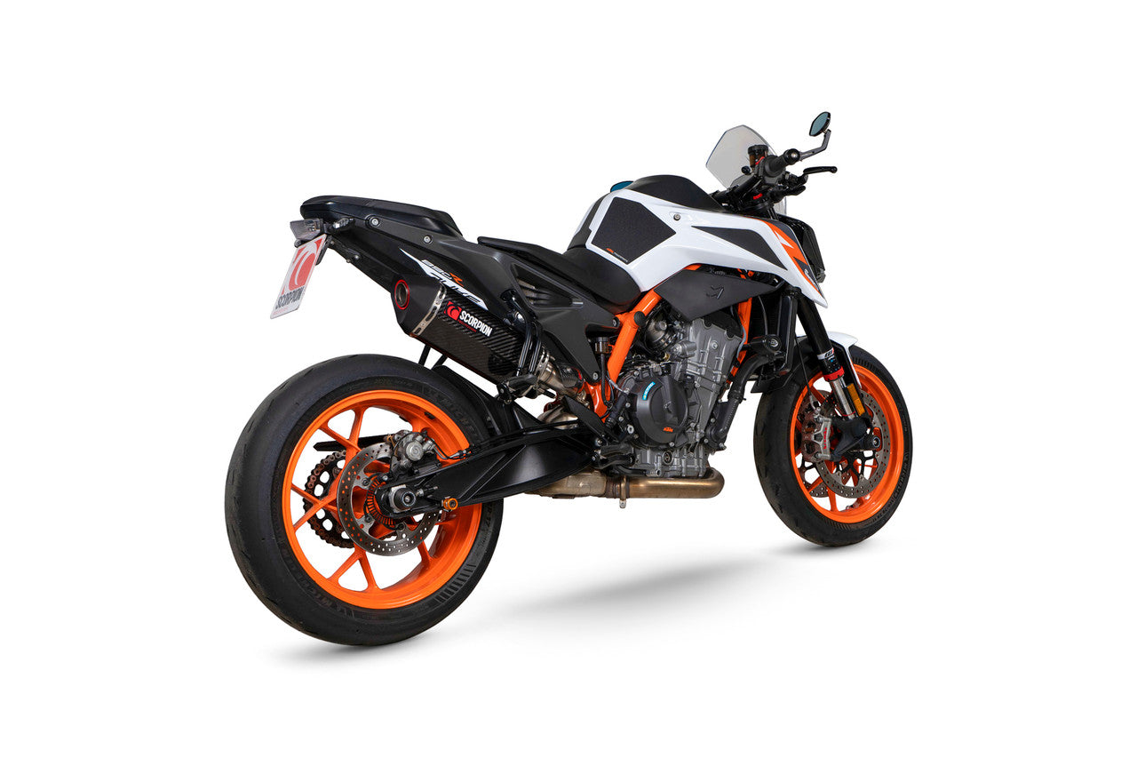 Scorpion RKT95CEO Serket Parallel Slip-on Carbon Fibre Sleeve 790 Duke - 2023