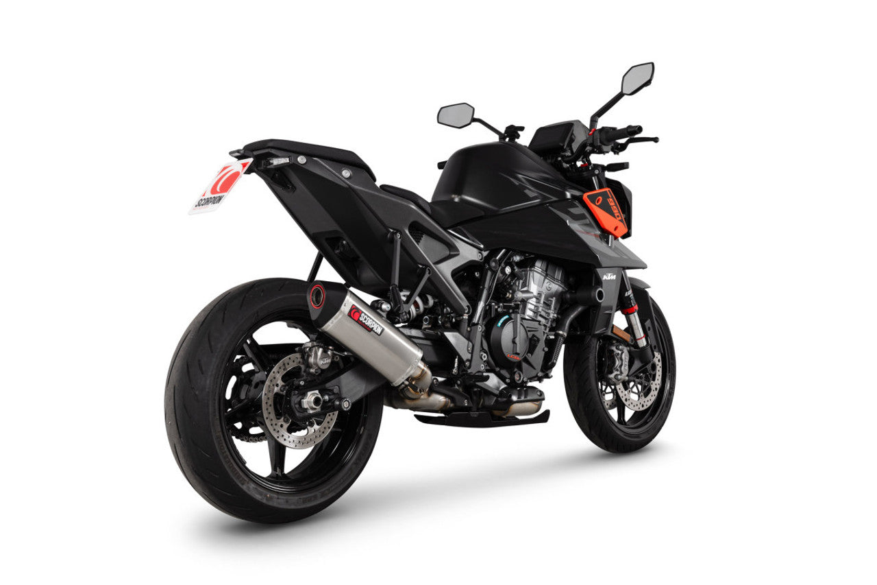 Scorpion RKT96TEO Serket Parallel Slip-on Titanium Sleeve - KTM 990 Duke - 2024-2025