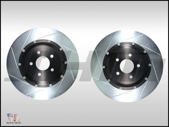 JHM JHM-1026x365x34R8 Front Rotors (pair) 2-piece Lightweight for Gen 1 R8 w 365mm front rotors