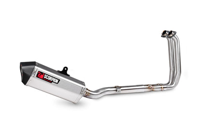 Scorpion RSI129SYSSEO Serket Parallel Full System Stainless Steel Sleeve - GSX-8S - 2023
