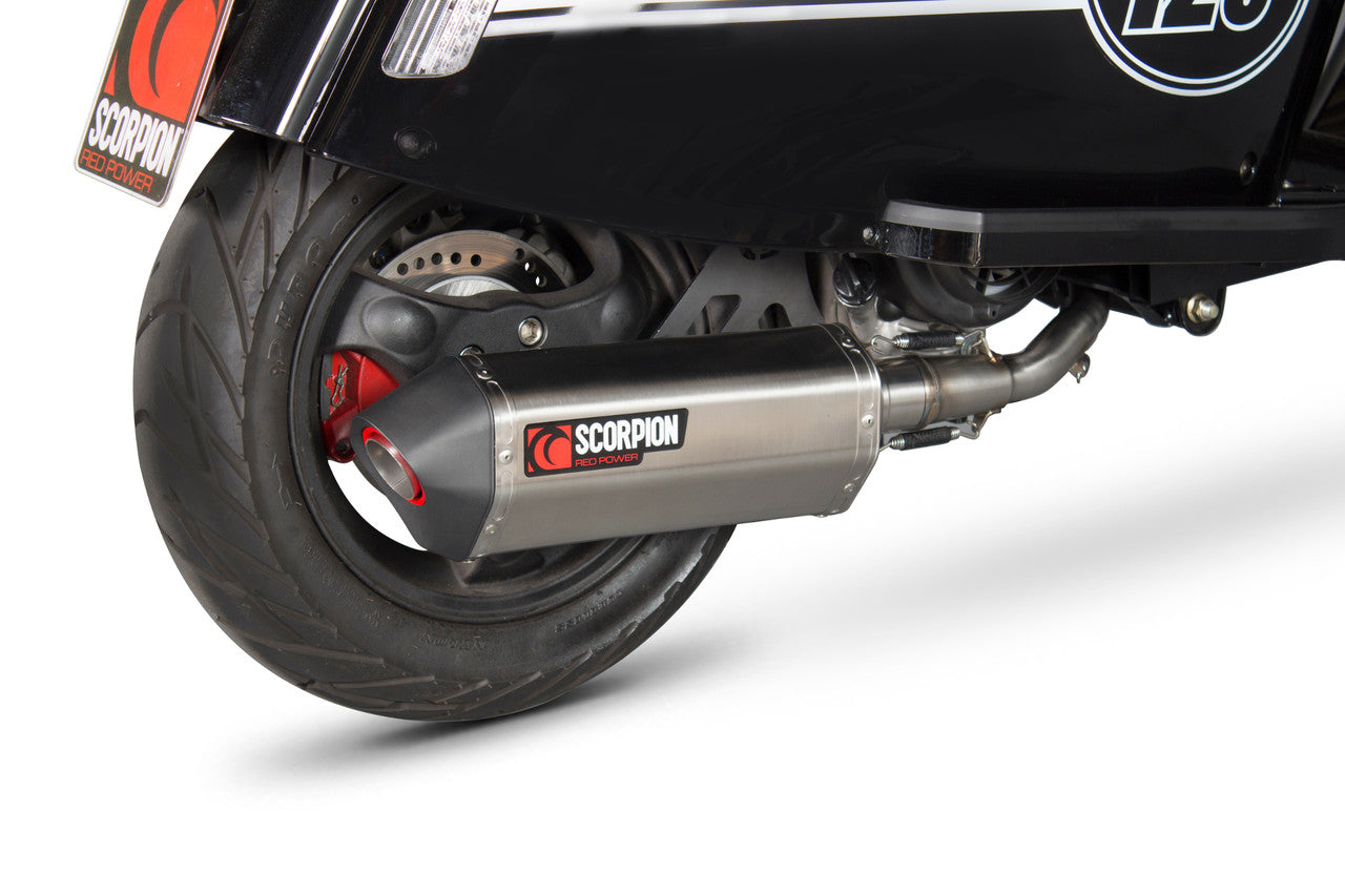 Scorpion RSM50SEO Serket Full System - Stainless Steel Sleeve - TL125 - 2015 - 2017