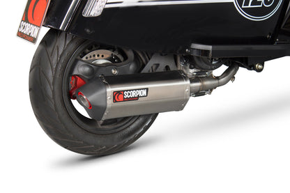 Scorpion RSM50SEO Serket Full System - Stainless Steel Sleeve - TL125 - 2015 - 2017