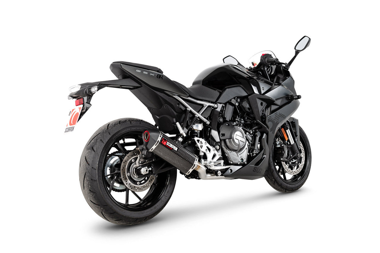 Scorpion RSI130SYSCEO Serket Parallel Full System Carbon Fibre Sleeve - GSX-8R - 2024