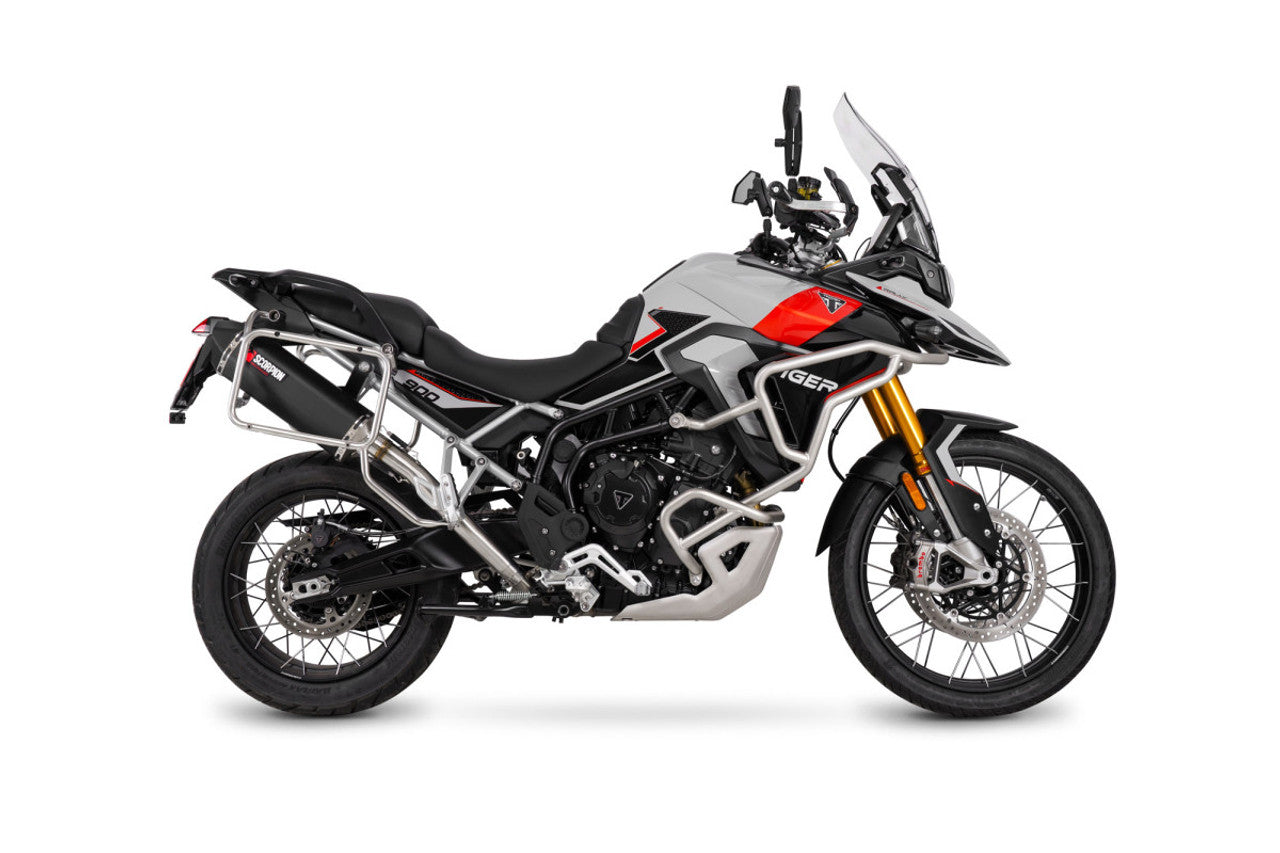 Scorpion RTR95BCER Serket Parallel Slip-on - Black Ceramic Sleeve - Triumph Tiger 900 (all Variants) 2024-2025