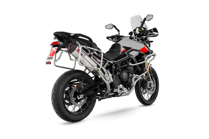 Scorpion RTR95SEO Serket Parallel Slip-on - Brushed Stainless Sleeve - Triumph Tiger 900 (all Variants) 2024-2025