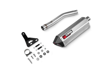 Scorpion RTR95SEO Serket Parallel Slip-on - Brushed Stainless Sleeve - Triumph Tiger 900 (all Variants) 2024-2025