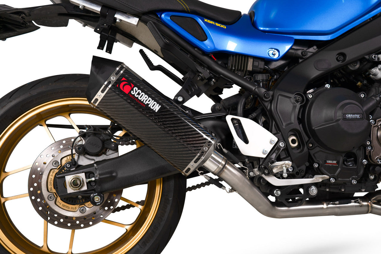 Scorpion RYA127SYSCEO Serket Full System Carbon Fibre Sleeve XSR 900 - 2022