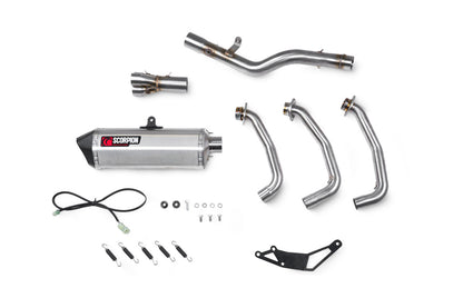Scorpion RYA128SYSSEO Serket Parallel Full System Stainless Steel Sleeve Tracer 9 Including GT & GT+ - 2021