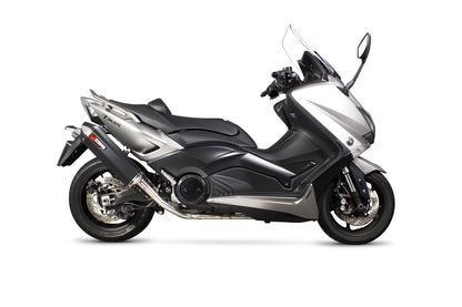 Scorpion RYA182BCER Serket Full System - Black Ceramic Coated Sleeve - TMAX 530 - 2012 - 2016