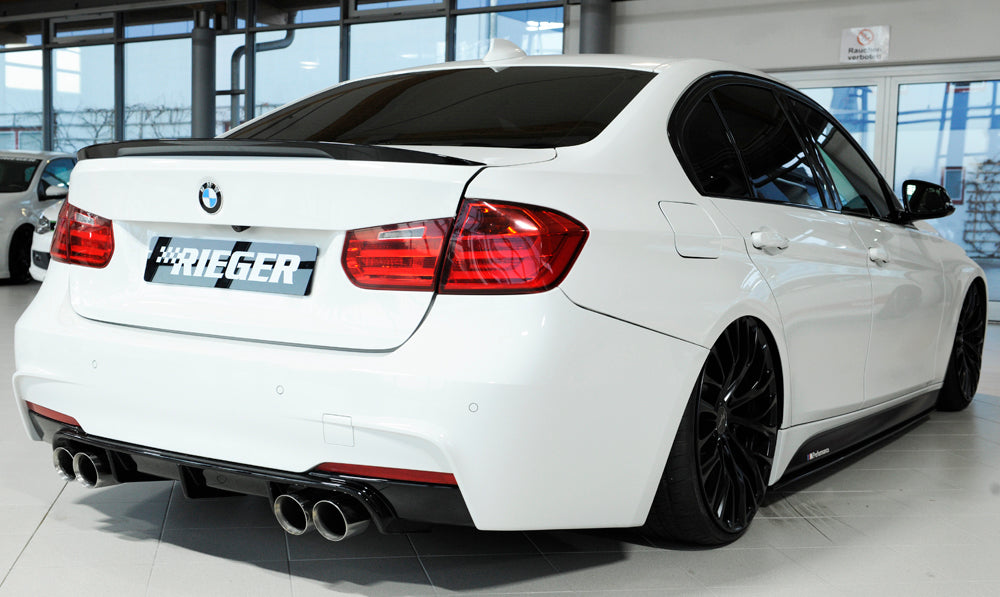 Rieger BMW 3 Series F30 F31 Rear Quad Diffuser (Inc. 320i, 335i & 340i) - ML Performance EU