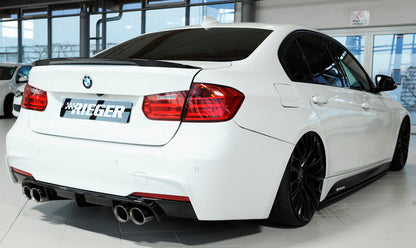 Rieger BMW 3 Series F30 F31 Rear Quad Diffuser (Inc. 320i, 335i & 340i) - ML Performance EU