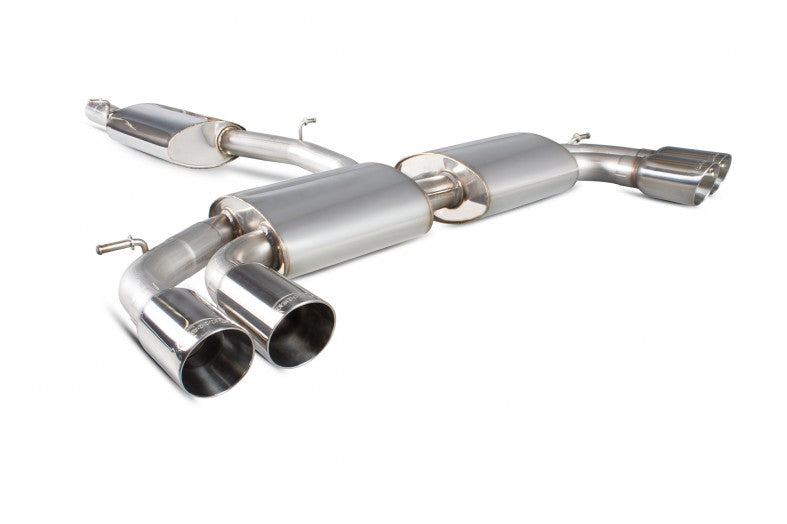 SCORPION AUDI S3 2.0T 8V CAT-BACK EXHAUST SYSTEM | ML Performance EU