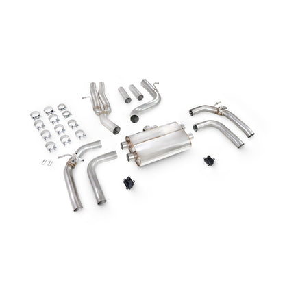 Scorpion SAUS115 Non-resonated Cat/gpf-back System With Elec Valves