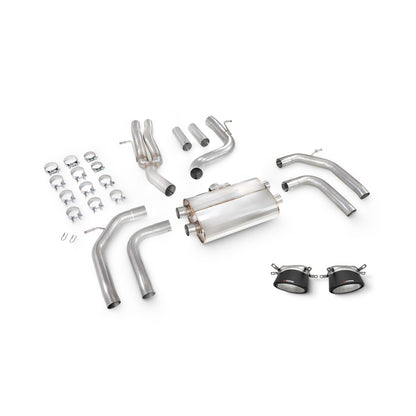 Scorpion SAUS116CF Non-resonated Cat/gpf-back System Without Valves