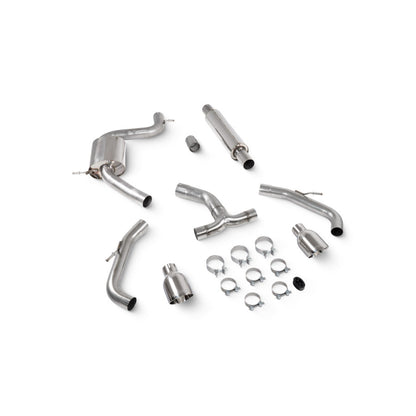 Scorpion SST018D Resonated GPF Back System