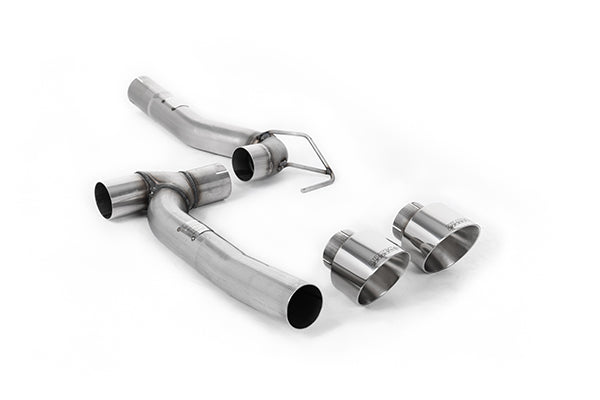 Milltek SSXFD379 Ford Upgrade Kits For Existing Milltek Cat-Back Systems With Polished GT-100 Trims  (Inc. Fiesta)