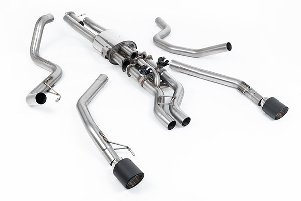 Milltek SSXFD452 Ford Valved Cat-Back With Jet-115 Carbon Tips (Inc. Ranger)