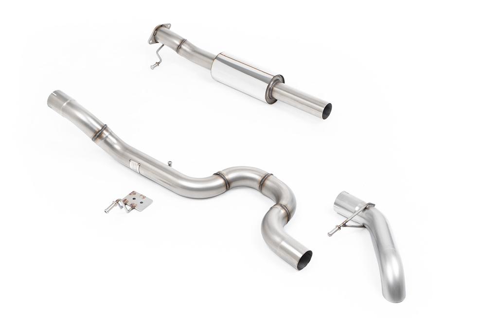 MillTek-SSXFD463-Cat-back High Clearance System with Downturn Tip | ML Performance Car Parts