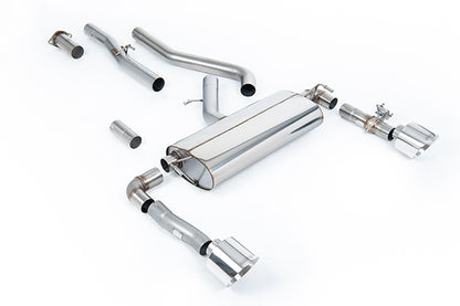 Milltek SSXHY171 Hyundai / Kia OPF/GPF Back (Valved) With GT-139 Polished Trims (Inc. Kona)