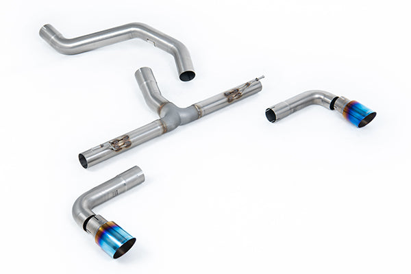 Milltek SSXINE104 INEOS Non-Resonated System With GT-90 Burnt/Blue Titanium Tips (Oe  (Inc. Grenadier)