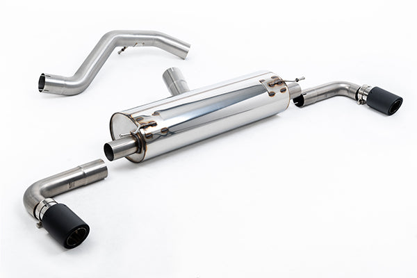 Milltek SSXINE110 INEOS Resonated System With Jet-90 Carbon Tips(Oe  (Inc. Grenadier)
