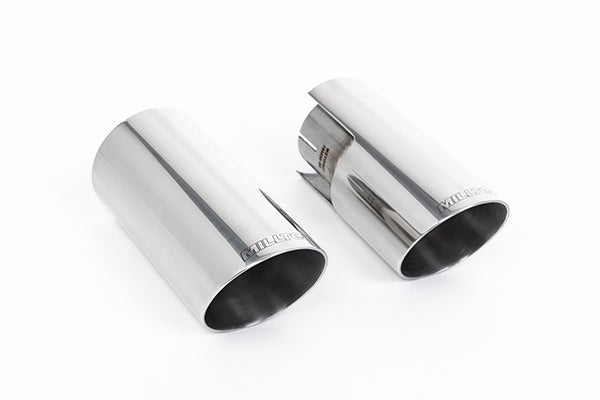 Milltek SSXINE113 INEOS Resonated System With Premium Gt-90 Polished Tips (Hidden Clamp Tip)(Oe  (Inc. Grenadier)