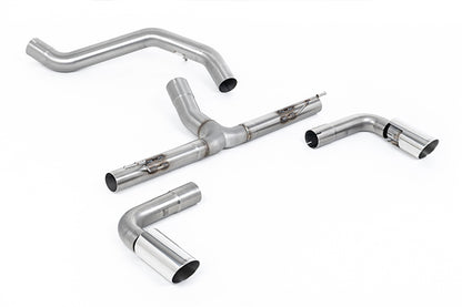 Milltek SSXINE114 INEOS Non-Resonated System With Premium GT-90 Polished Tips (Hidden Clamp Tip) (Oe  (Inc. Grenadier)