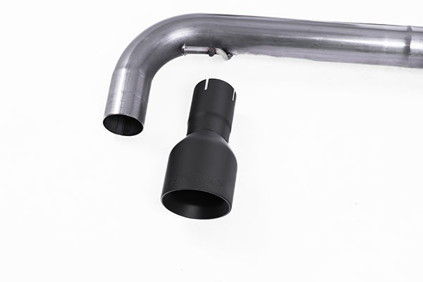 Milltek SSXVW186 Volkswagen 3-Inch Race System With Black Trims (Inc. Golf, CC)