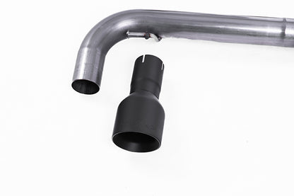 Milltek SSXVW186 Volkswagen 3-Inch Race System With Black Trims (Inc. Golf, CC)