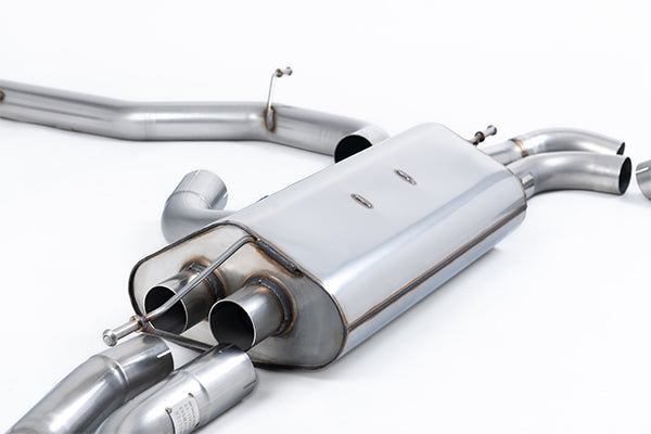 Milltek SSXVW742 Volkswagen Non-Resonated Cat Back (Inc. Tiguan)