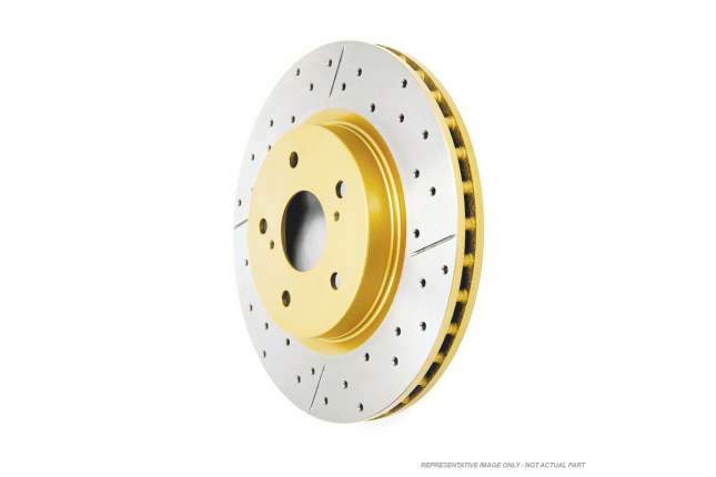DBA-785X  Street Series XGold Brake Rotor; Rear | ML Performance Car Parts