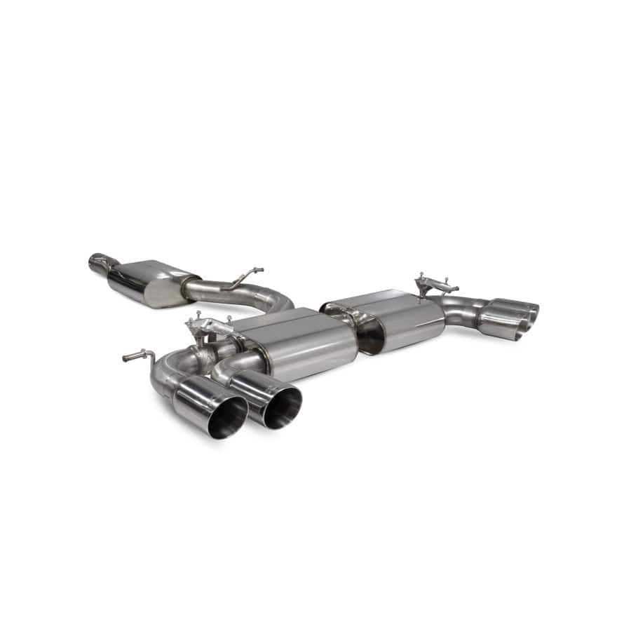 Scorpion Audi S3 2.0T 8V Resonated Cat-back Exhaust System - ML Performance EU