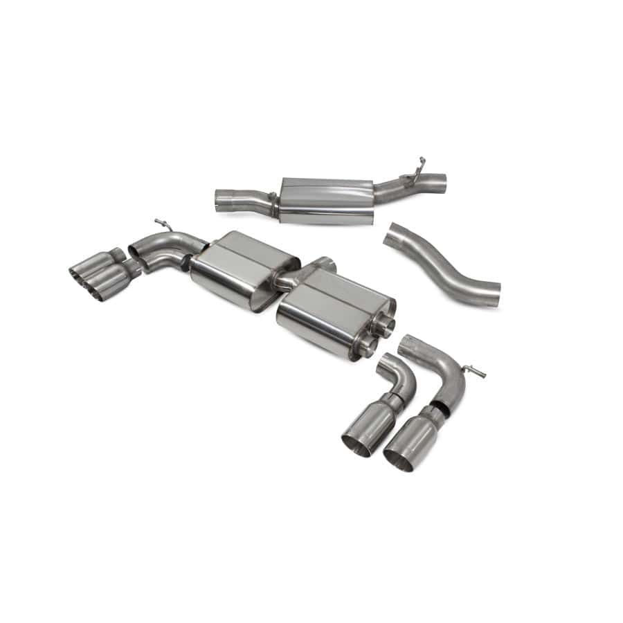 Scorpion Audi S3 2.0T 8V Resonated Cat-back Exhaust System - ML Performance EU