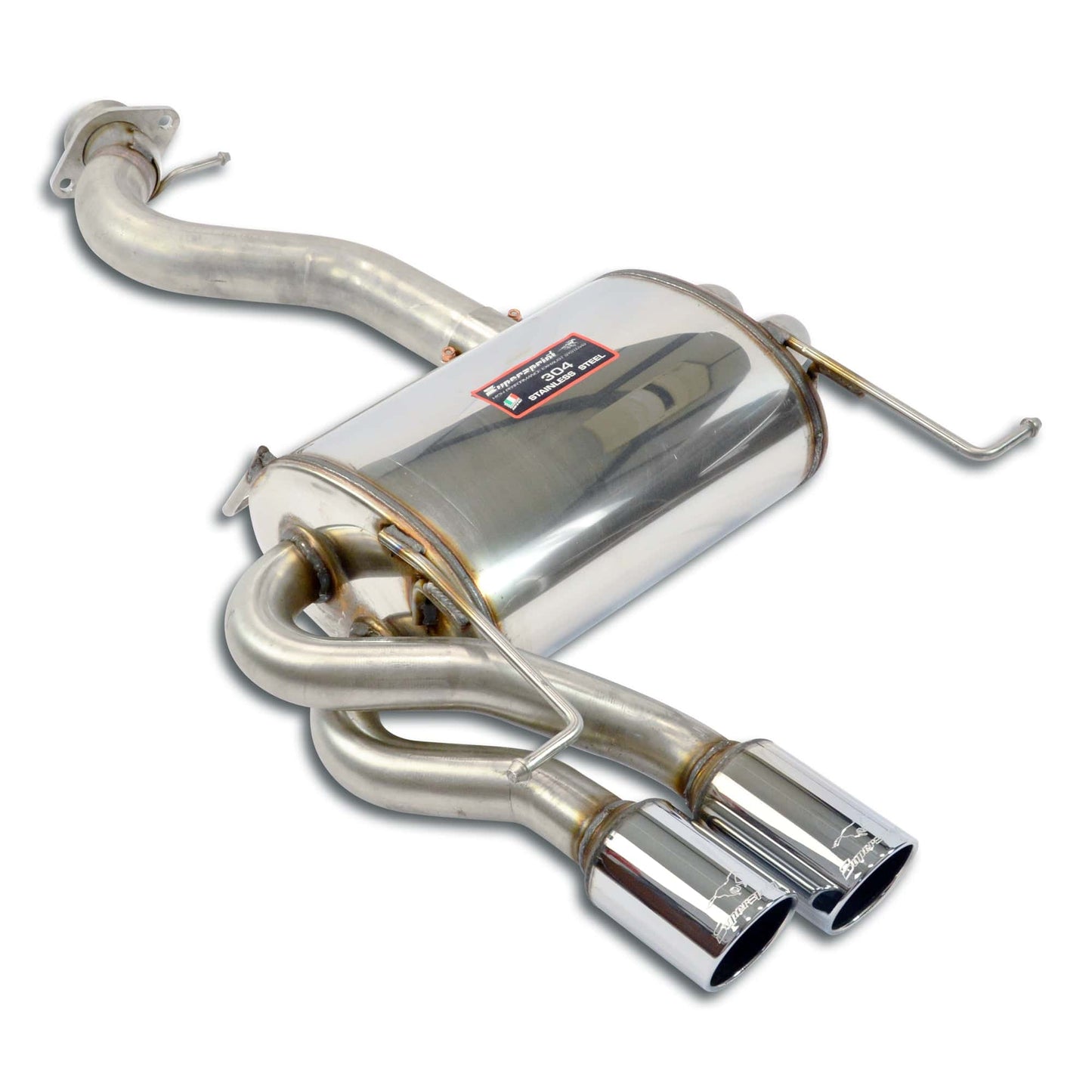 Supersprint BMW N51 N52 N53 E92 E93 Performance Silencer/Muffler Exhaust System 3 Series (323i, 325i(x), 328i, 330i(x)) - ML Performance EU