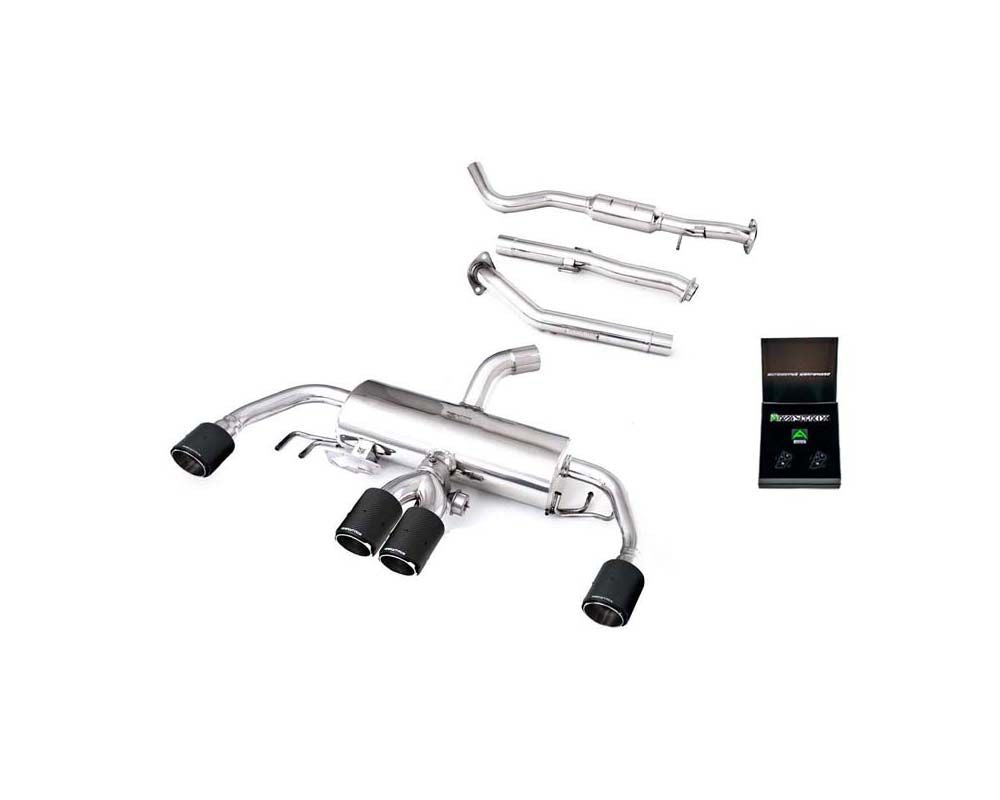 Valvetronic Exhaust System Toyota GR Corolla 1.6L 2023+ with Carbon Tips | ML Performance Car Parts