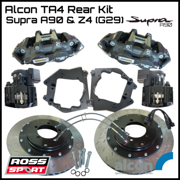 Alcon G/TA4-R-355-A90 355mm TA4 Rear Brake Kit - Toyota A90 Supra & BMW Z4 (G29)