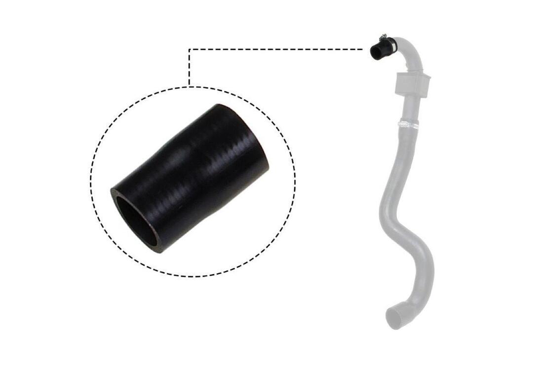 VAICO V460827 Charge Air Hose | ML Performance Car Parts