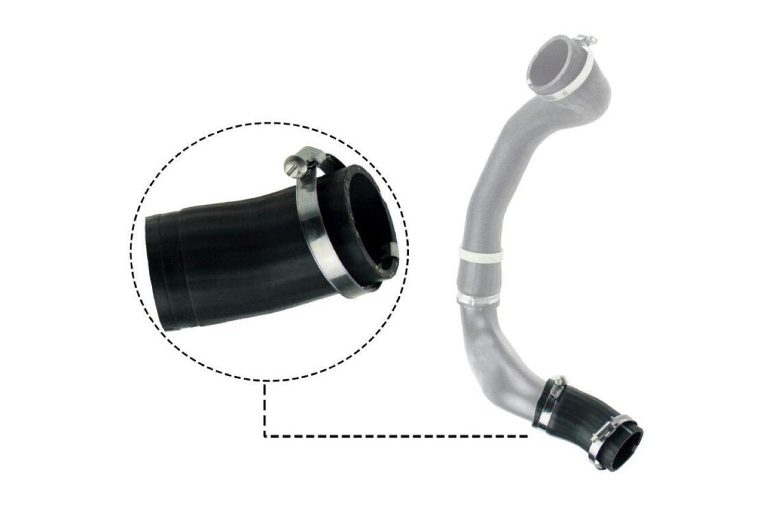 VAICO V480186 Charge Air Hose | ML Performance Car Parts