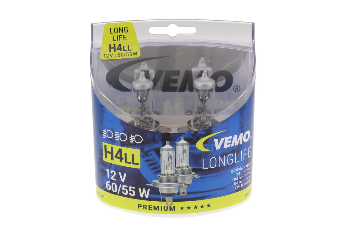 VEMO V99-84-0007LL Bulb, Headlight | ML Performance Car Parts