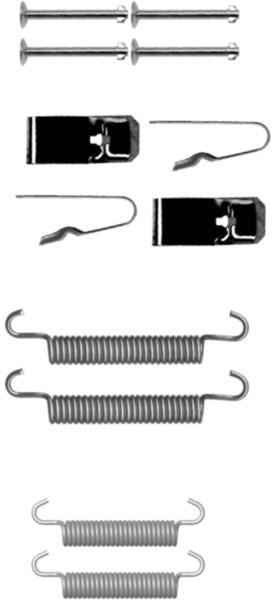 TEXTAR 97036400 Brake Shoe Fitting Kit