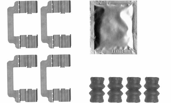 TEXTAR 82544900 Brake Pad Fitting Kit