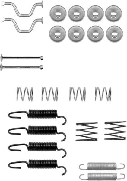 TEXTAR 97034700 Brake Shoe Fitting Kit