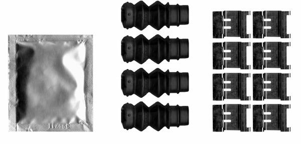 TEXTAR 82541900 Brake Pad Fitting Kit