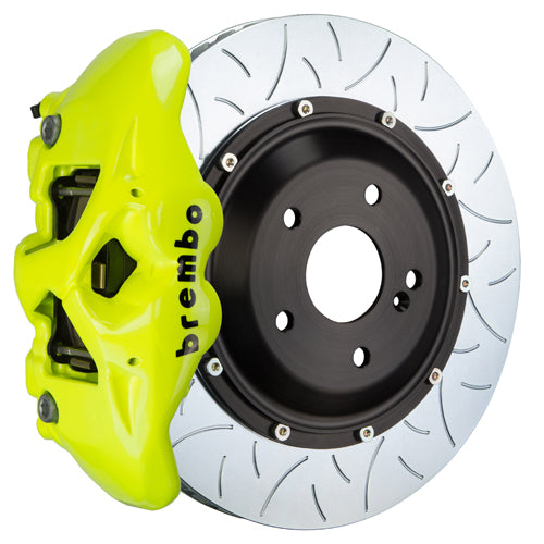 Brembo 2S-.9001A 4-Piston Cast Monobloc Calipers  380x28mm (15'') 2-Piece Discs Brake Disc (Rear)
