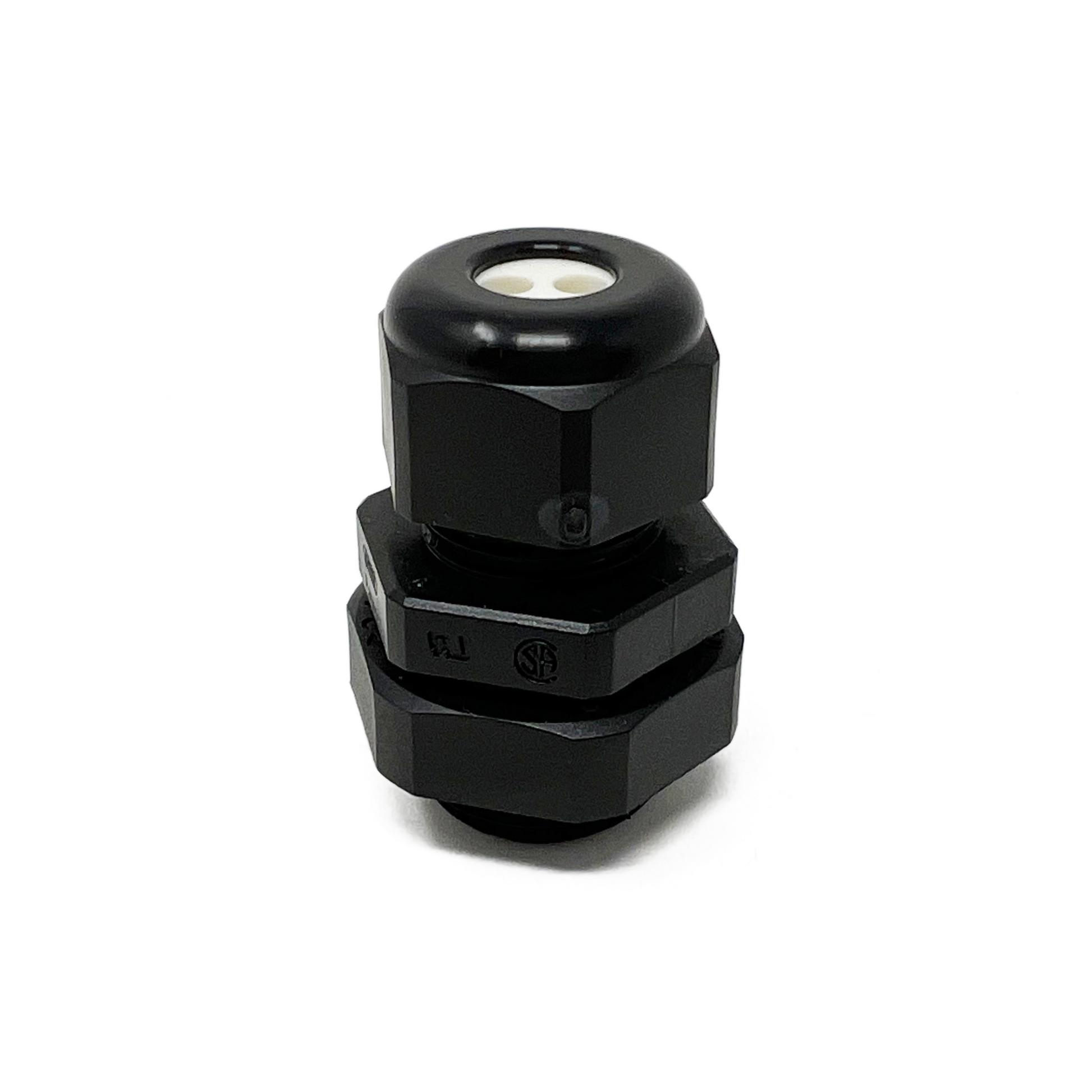 Precision Raceworks 2-Wire Electrical Bulkhead Fitting