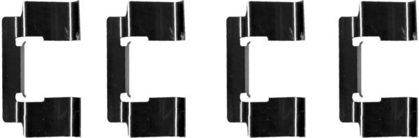 TEXTAR 82059700 Brake Pad Fitting Kit