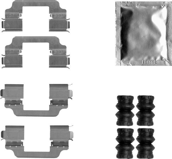 TEXTAR 82545300 Brake Pad Fitting Kit